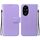 Per Honor 200 Pro Custodia per telefono in pelle con fibbia magnetica ultra sottile (viola) Per Honor 200 Pro Custodia per telefono in pelle con fibbia magnetica ultra sottile (viola)