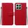 Per Honor X6b Custodia per telefono in pelle con fibbia magnetica ultra sottile (rosso) Per Honor X6b Custodia per telefono in pelle con fibbia magnetica ultra sottile (rosso)