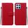 Per Honor X8 5G Custodia per telefono in pelle con fibbia magnetica ultrasottile (rosso) Per Honor X8 5G Custodia per telefono in pelle con fibbia magnetica ultrasottile (rosso)