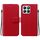 Per Honor X8b Custodia per telefono in pelle con fibbia magnetica ultra sottile (rosso) Per Honor X8b Custodia per telefono in pelle con fibbia magnetica ultra sottile (rosso)