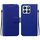 Per Honor X8b Custodia per telefono in pelle con fibbia magnetica ultra sottile (blu)
