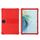 Per TCL TAB 11 FE Custodia protettiva antiurto in silicone per tablet con supporto (rosso) Per TCL TAB 11 FE Custodia protettiva antiurto in silicone per tablet con supporto (rosso)