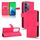 Per vivo Y19s 4G Custodia per telefono in pelle con chiusura magnetica Global Skin Feel (rosso rosa) Per vivo Y19s 4G Custodia per telefono in pelle con chiusura magnetica Global Skin Feel (rosso rosa)