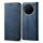 Per vivo X200 Pro mini Custodia in pelle con texture denim Flip (blu)
