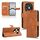 Per OPPO Find X8 Pro Custodia in pelle magnetica con chiusura magnetica (marrone) Per OPPO Find X8 Pro Custodia in pelle magnetica con chiusura magnetica (marrone)