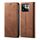 Per Xiaomi 15 Pro Denim Texture Casual Style Custodia in pelle con flip orizzontale (marrone) Per Xiaomi 15 Pro Denim Texture Casual Style Custodia in pelle con flip orizzontale (marrone)