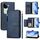 Per vivo V40e 5G India / iQOO Z9s 5G Multi-Card Slots Zipper Wallet Custodia in pelle per telefono (blu) Per vivo V40e 5G India / iQOO Z9s 5G Multi-Card Slots Zipper Wallet Custodia in pelle per telefono (blu)