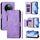 Per vivo Y300 Pro Multi-Card Slots Zipper Wallet Custodia in pelle per telefono (viola) Per vivo Y300 Pro Multi-Card Slots Zipper Wallet Custodia in pelle per telefono (viola)