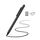 Stilo EMR sensibile alla pressione di grado 4096, stile: clip per penna D-001 + 5 punte POM + 1 clip per penna Stilo EMR sensibile alla pressione di grado 4096, stile: clip per penna D-001 + 5 punte POM + 1 clip per penna
