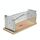 Gabbia trappola per topi in legno, cattura animali vivi, trappola umana, dimensioni: piccola