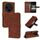 Per OPPO Find X8 AZNS Custodia per telefono in pelle con texture di vitello e pelle di vitello (marrone) Per OPPO Find X8 AZNS Custodia per telefono in pelle con texture di vitello e pelle di vitello (marrone)