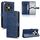 Per OPPO Find X8 Pro Custodia per telefono in pelle con trama a nido d'ape (blu) Per OPPO Find X8 Pro Custodia per telefono in pelle con trama a nido d'ape (blu)