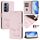 Per Infinix Hot 50 Pro+ 4G Smile Embossing RFID Custodia in pelle per telefono (rosa) Per Infinix Hot 50 Pro+ 4G Smile Embossing RFID Custodia in pelle per telefono (rosa)
