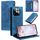 Per Xiaomi 15 Pro Custodia per telefono in pelle magnetica goffrata Totem (blu) Per Xiaomi 15 Pro Custodia per telefono in pelle magnetica goffrata Totem (blu)