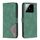 Per Xiaomi 15 Custodia per telefono in pelle con texture a rombo con fibbia magnetica (verde) Per Xiaomi 15 Custodia per telefono in pelle con texture a rombo con fibbia magnetica (verde)