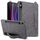 Per Samsung Galaxy Tab S10 / S9 / S8 / S7 Custodia per tablet in pelle TPU con cinturino (grigio) Per Samsung Galaxy Tab S10 / S9 / S8 / S7 Custodia per tablet in pelle TPU con cinturino (grigio)