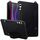 Per Samsung Galaxy Tab S10 Ultra / S9 Ultra Custodia per tablet in pelle TPU con cinturino (nero) Per Samsung Galaxy Tab S10 Ultra / S9 Ultra Custodia per tablet in pelle TPU con cinturino (nero)