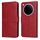 Per OPPO Find X8 Classic Custodia in pelle con texture di vitello Flip (rosso) Per OPPO Find X8 Classic Custodia in pelle con texture di vitello Flip (rosso)
