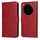 Per OPPO Find X8 Pro Custodia per telefono in pelle con texture di vitello classica (rosso) Per OPPO Find X8 Pro Custodia per telefono in pelle con texture di vitello classica (rosso)