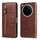 Per OPPO Find X8 Custodia per telefono in pelle con cerniera e texture di vitello alla moda (marrone) Per OPPO Find X8 Custodia per telefono in pelle con cerniera e texture di vitello alla moda (marrone)