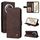 Per Honor X9c / Magic7 Lite Custodia in pelle con bottoni in metallo Life Tree (marrone) Per Honor X9c / Magic7 Lite Custodia in pelle con bottoni in metallo Life Tree (marrone)