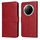 Custodia per telefono in pelle con texture di vitello classica per Honor X9c / Magic7 Lite (rosso) Custodia per telefono in pelle con texture di vitello classica per Honor X9c / Magic7 Lite (rosso)