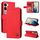 Per vivo V40 Lite 4G / 5G IDN Skin Feel Life Tree Custodia in pelle con bottoni in metallo (rosso) Per vivo V40 Lite 4G / 5G IDN Skin Feel Life Tree Custodia in pelle con bottoni in metallo (rosso)