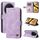 Per vivo X200 Pro Custodia in pelle con bottoni in metallo Life Tree Skin Feel (viola) Per vivo X200 Pro Custodia in pelle con bottoni in metallo Life Tree Skin Feel (viola)