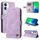 Per vivo Y19s Custodia in pelle con bottoni in metallo Life Tree Skin Feel (viola) Per vivo Y19s Custodia in pelle con bottoni in metallo Life Tree Skin Feel (viola)