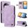 Per vivo Y300 Pro Custodia in pelle con bottoni in metallo Life Tree Skin Feel (viola) Per vivo Y300 Pro Custodia in pelle con bottoni in metallo Life Tree Skin Feel (viola)