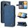 Per vivo Y300 Pro Custodia in pelle con bottoni in metallo Life Tree Skin Feel (blu) Per vivo Y300 Pro Custodia in pelle con bottoni in metallo Life Tree Skin Feel (blu)