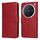 Per vivo X200 Pro mini Custodia per telefono in pelle con texture di vitello classica (rosso) Per vivo X200 Pro mini Custodia per telefono in pelle con texture di vitello classica (rosso)