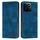 Per Honor X7c 4G / 200 Smart Dream Triangle Custodia in pelle con cordino (blu) Per Honor X7c 4G / 200 Smart Dream Triangle Custodia in pelle con cordino (blu)