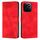 Per Honor X7c 4G / 200 Smart Dream Triangle Custodia in pelle con cordino (rosso) Per Honor X7c 4G / 200 Smart Dream Triangle Custodia in pelle con cordino (rosso)