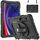 Per Samsung Galaxy Tab S9 / S9 FE Custodia in silicone + PC Tablet (nero) Per Samsung Galaxy Tab S9 / S9 FE Custodia in silicone + PC Tablet (nero)