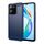 Custodia per telefono in TPU con texture spazzolata in fibra di carbonio per Honor X5b Plus (blu) Custodia per telefono in TPU con texture spazzolata in fibra di carbonio per Honor X5b Plus (blu)