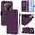 Custodia per telefono in pelle tinta unita per Honor X9C 5G Global Skin Feel con cordino (viola) Custodia per telefono in pelle tinta unita per Honor X9C 5G Global Skin Feel con cordino (viola)