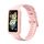 Custodia protettiva in silicone per Huawei Band 8 + kit cinturino in silicone (rosa) Custodia protettiva in silicone per Huawei Band 8 + kit cinturino in silicone (rosa)