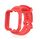 Per cinturino in silicone integrato con trama in fibra di carbonio Redmi Watch 3 (rosso) Per cinturino in silicone integrato con trama in fibra di carbonio Redmi Watch 3 (rosso)