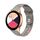 Cinturino per orologio in silicone con motivo ovale colorato con fibbia inversa universale da 20 mm (grigio) Cinturino per orologio in silicone con motivo ovale colorato con fibbia inversa universale da 20 mm (grigio)