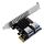 Estensione della scheda grafica della scheda di espansione USB 3.0 della porta PCIE a PCI-E4 (deflettore alto completo)