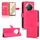 Per Honor X60 Pro 5G / X9c 5G Custodia in pelle magnetica con effetto pelle (rosso rosa) Per Honor X60 Pro 5G / X9c 5G Custodia in pelle magnetica con effetto pelle (rosso rosa)