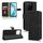 Custodia in pelle magnetica con chiusura magnetica per Honor X5b 4G (nera) Custodia in pelle magnetica con chiusura magnetica per Honor X5b 4G (nera)