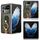 Per Tecno Phantom V Fold2 Custodia per telefono in pelle con cinturino posteriore (verde) Per Tecno Phantom V Fold2 Custodia per telefono in pelle con cinturino posteriore (verde)