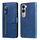 Per vivo V40 Lite 4G / 5G IDN Fashion Calf Texture Custodia in pelle con cerniera per telefono (blu) Per vivo V40 Lite 4G / 5G IDN Fashion Calf Texture Custodia in pelle con cerniera per telefono (blu)