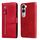 Per vivo V40 Lite 4G / 5G IDN Fashion Calf Texture Custodia in pelle con cerniera per telefono (rosso) Per vivo V40 Lite 4G / 5G IDN Fashion Calf Texture Custodia in pelle con cerniera per telefono (rosso)