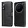 Per vivo X200 Custodia per telefono in pelle con cerniera e texture di vitello alla moda (nero) Per vivo X200 Custodia per telefono in pelle con cerniera e texture di vitello alla moda (nero)