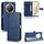 Per Honor X9c 5G / Magic7 Lite 5G Custodia in pelle con trama a nido d'ape (blu) Per Honor X9c 5G / Magic7 Lite 5G Custodia in pelle con trama a nido d'ape (blu)