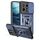 Per Tecno Camon 30S Custodia per fotocamera scorrevole in TPU+PC (blu)