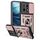 Per Tecno Camon 30S Custodia per fotocamera scorrevole in TPU+PC (oro rosa) Per Tecno Camon 30S Custodia per fotocamera scorrevole in TPU+PC (oro rosa)